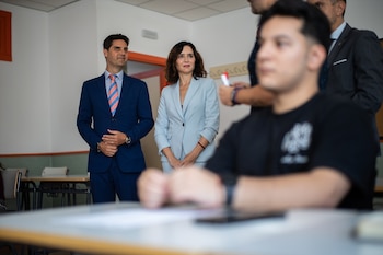 La presidenta de la Comunidad