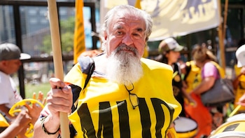 marchas en el centro - CGT en tribunales 27122023 portada eduardo belliboni raul castells