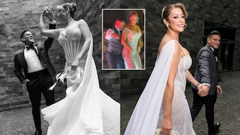 Karla Tarazona y Christian Domínguez se casan y encienden las redes: el pedido sobre fotos, el baile del gusano y una fiesta en Huaral