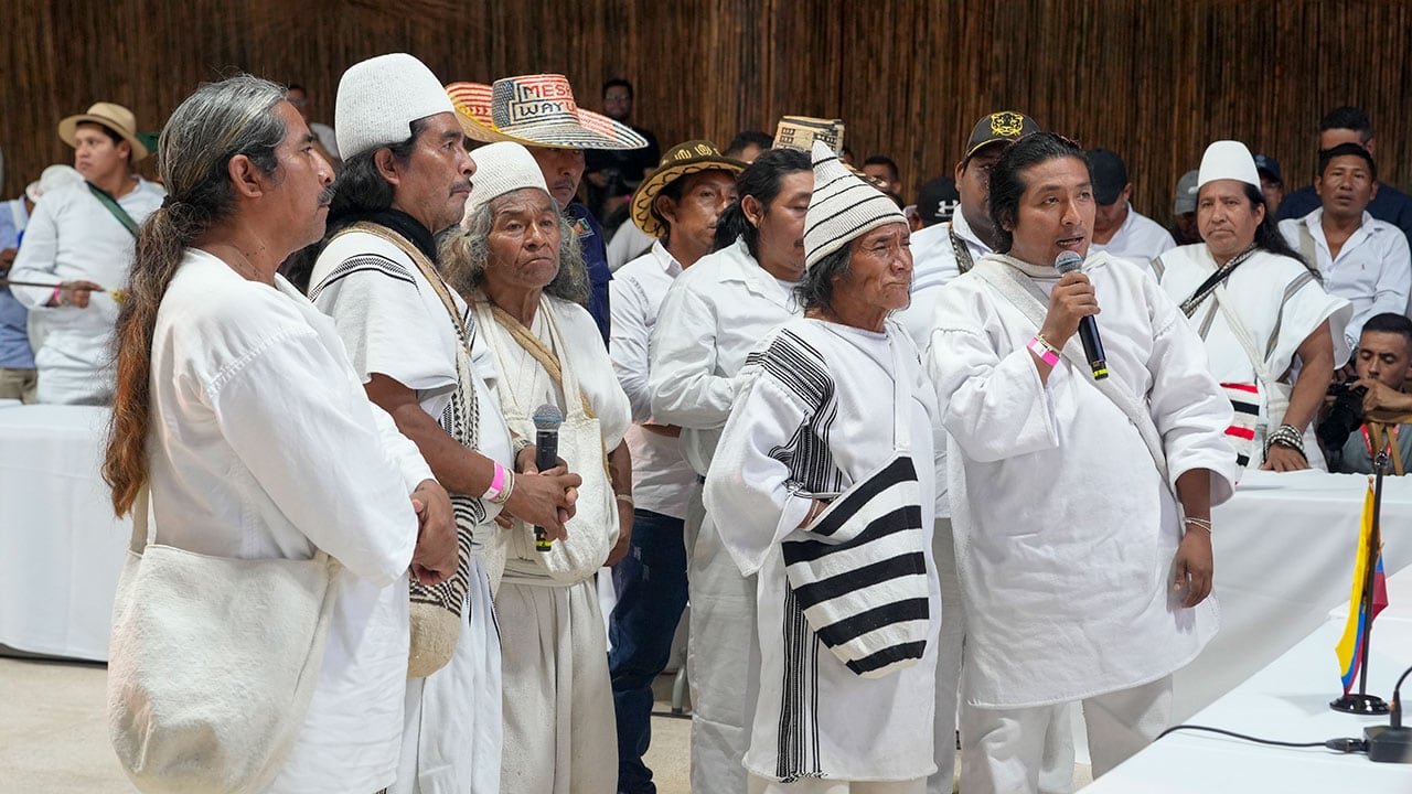 Las comunidades indígenas, negras, afrocolombianas, raizales, palenqueras y ROM tienen derecho a participar cuando un proyecto pueda generar una afectación directa. - crédito Presidencia/Andrea Puentes 