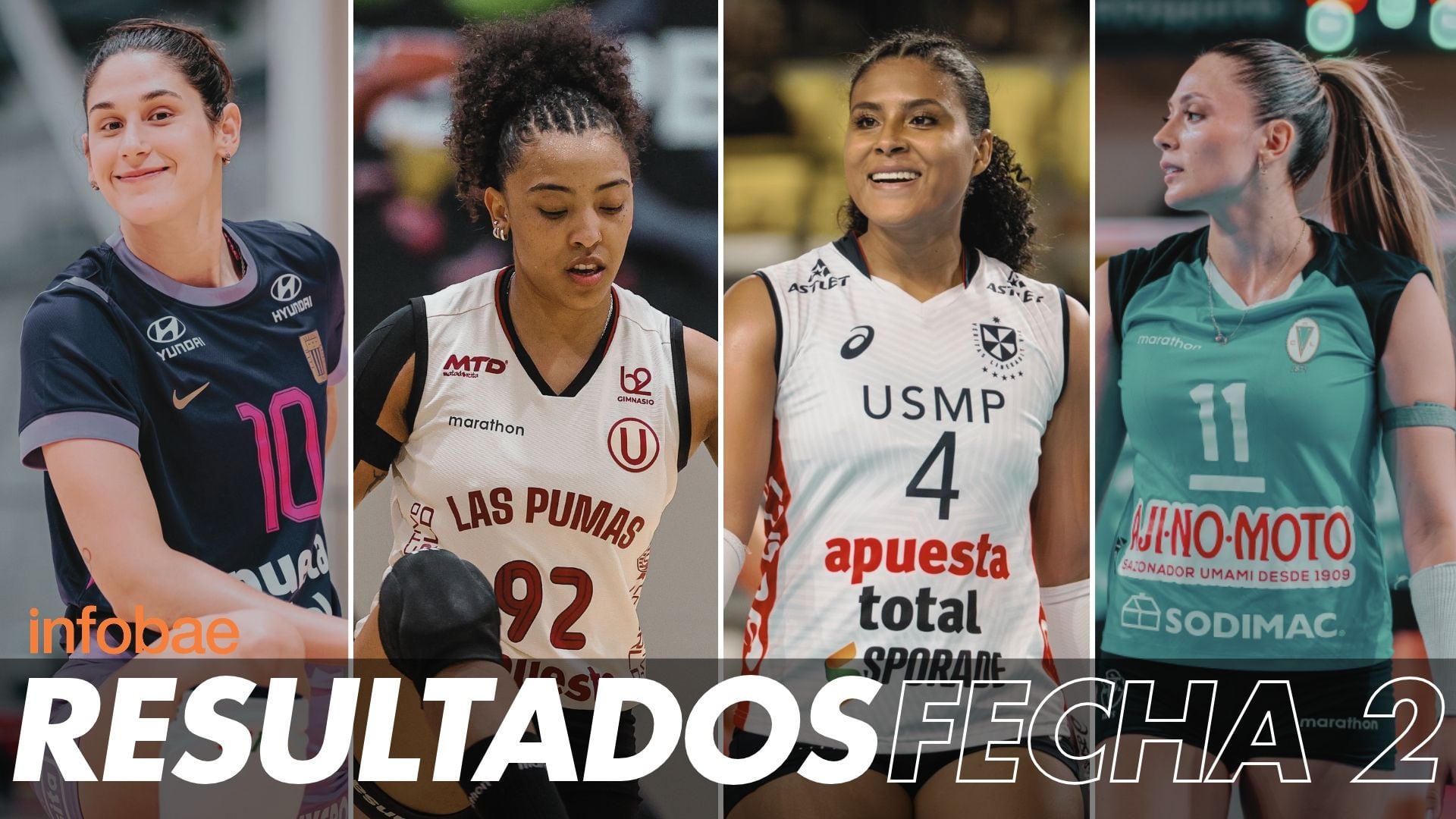 Resultados de la Liga Peruana de Vóley 2026-27 HOY: así van los partidos de la fecha 2 del torneo