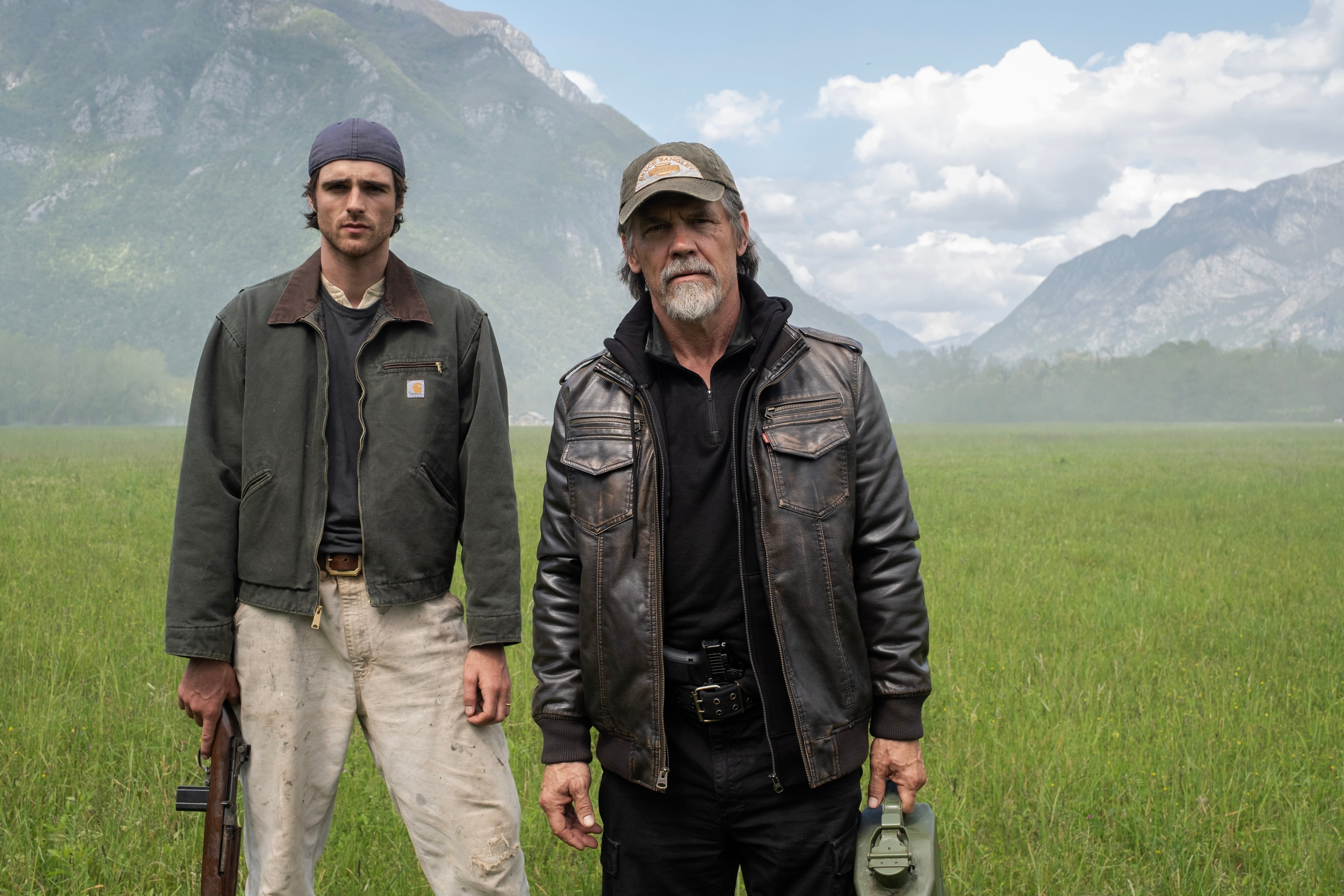Jacov Elordi y Josh Brolin, protagonistas de 'La guerra de los últimos', la nueva película de Ridley Scott (Foto: 20th Century Studios)