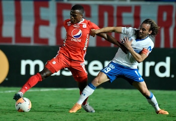 Jhon Arias jugó Copa Libertadores