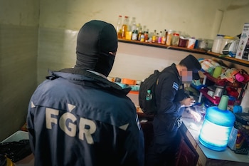 La Fiscalía General de la República y la Policía Nacional Civil desmantelan banda de narcomenudeo en municipios de Morazán y La Unión. (Foto: FGR)