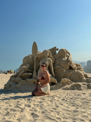 Así fueron las increíbles vacaciones de Leticia Siciliani en Río de Janeiro