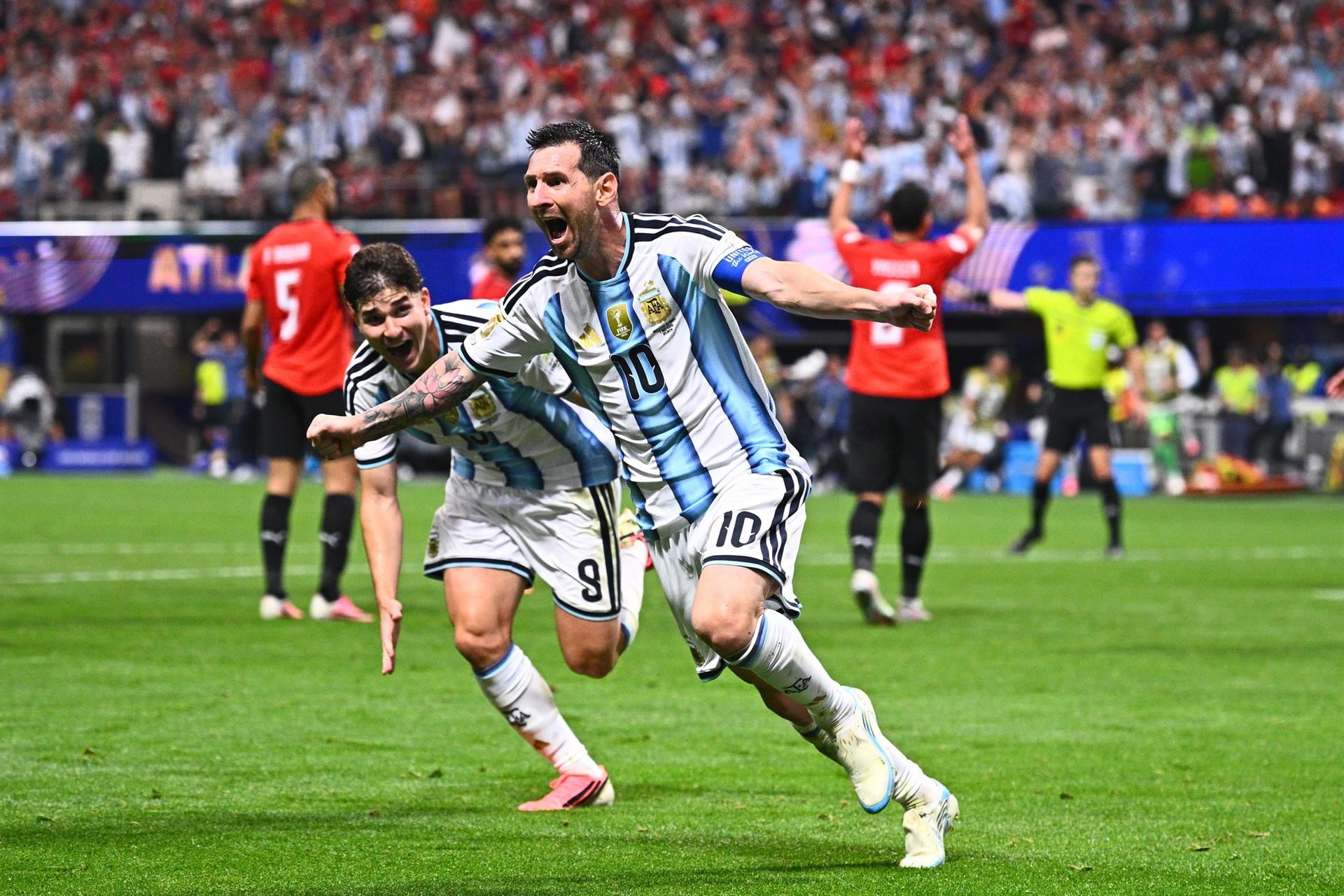 Argentina venció 3 a 2 a Egipto y jugará los cuartos de final del Mundial 2022