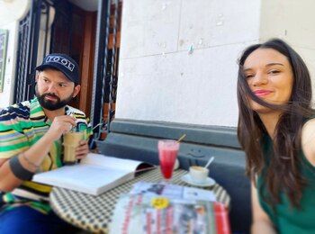 Boric y Karamanos se cambiaron