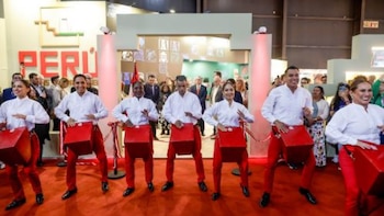 Universidad San Marcos presenta su legado académico en la Feria Internacional del Libro de Buenos Aires. (Foto: Agencia Andina)