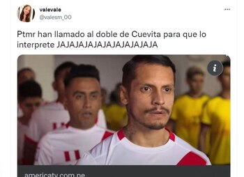 Usuarios reaccionan a aparición de imitador de Christian Cueva en Netflix. (Twitter)