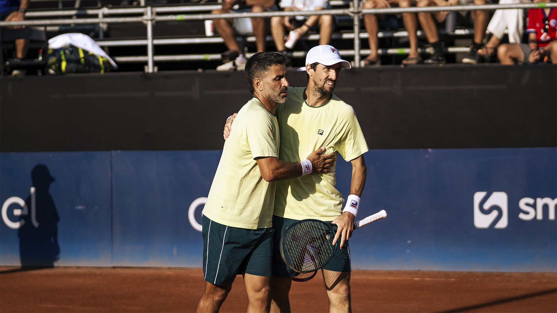 Andrés Molteni y Máximo González, una dupla siempre temible en el circuito de dobles