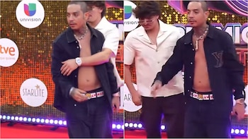 Video de Natanael Cano en aparente estado inconveniente durante los Premios Juventud 2026 desata rumores