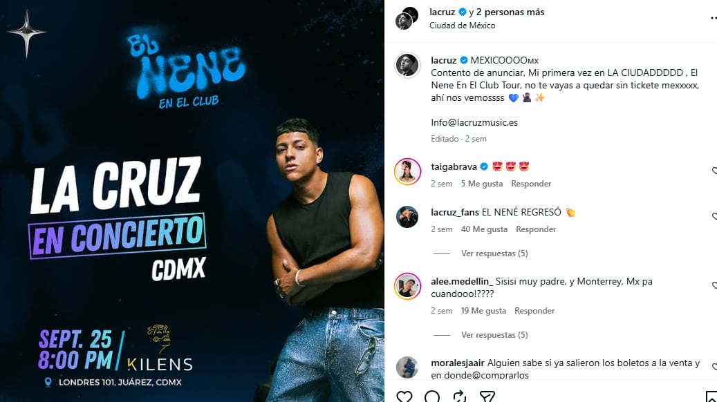 La Cruz: pionero del reggaetón gay en Latinoamérica
(RS)