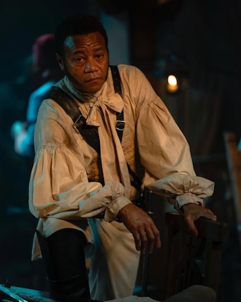Cuba Gooding Jr. fue el elegido para protgonizar al almirante José Prudencio Padilla en el largometraje - crédito Valencia Producciones