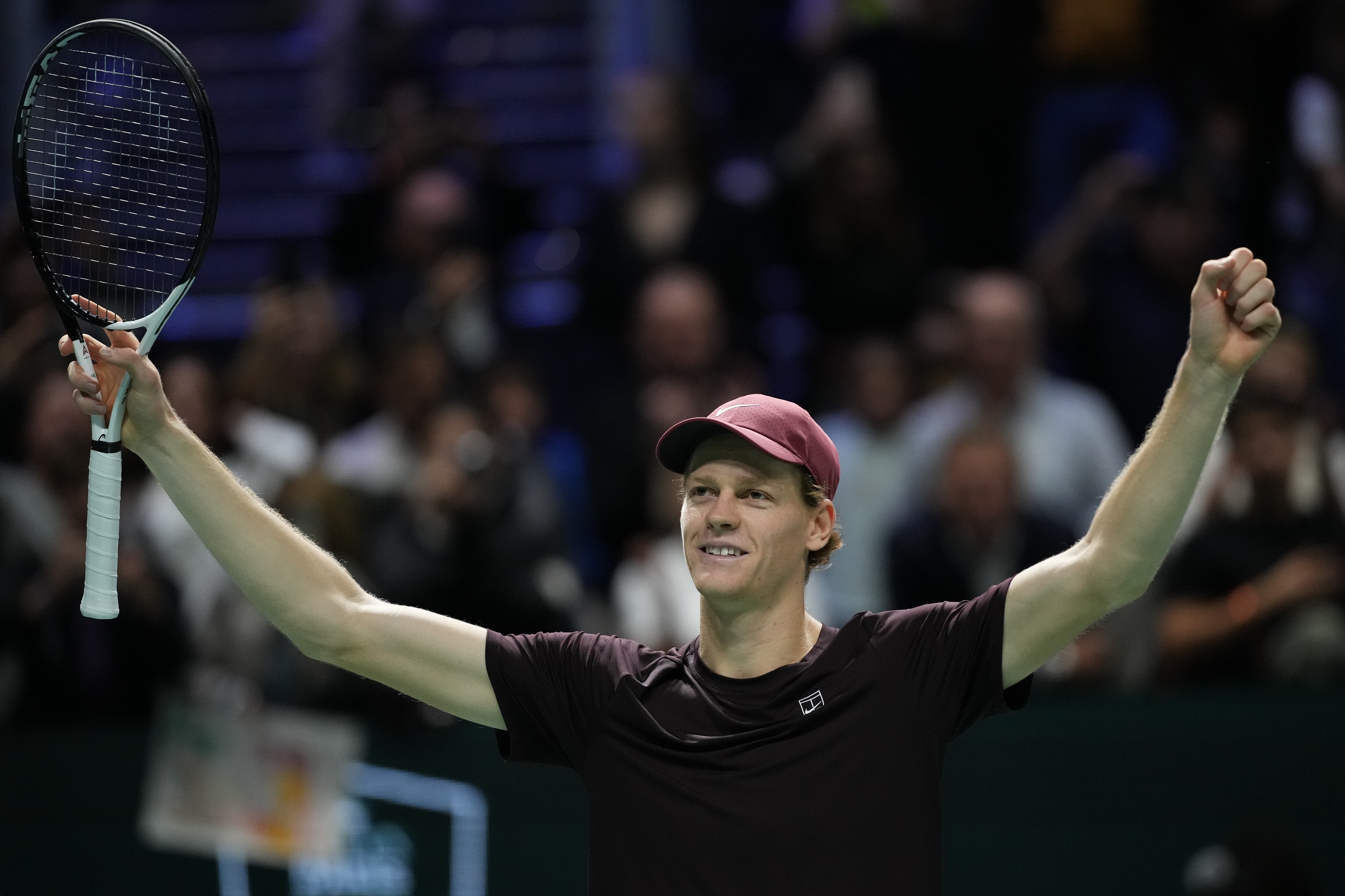 Sinner expresó orgullo por sus raíces italianas y valora la diversidad y unidad en el deporte de Italia (AP Foto/Christophe Ena)