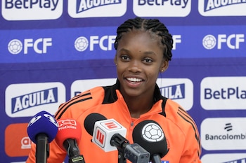 Linda Caicedo es la estrella y líder principal a nivel nacional - crédito Carlos Ortega / EFE