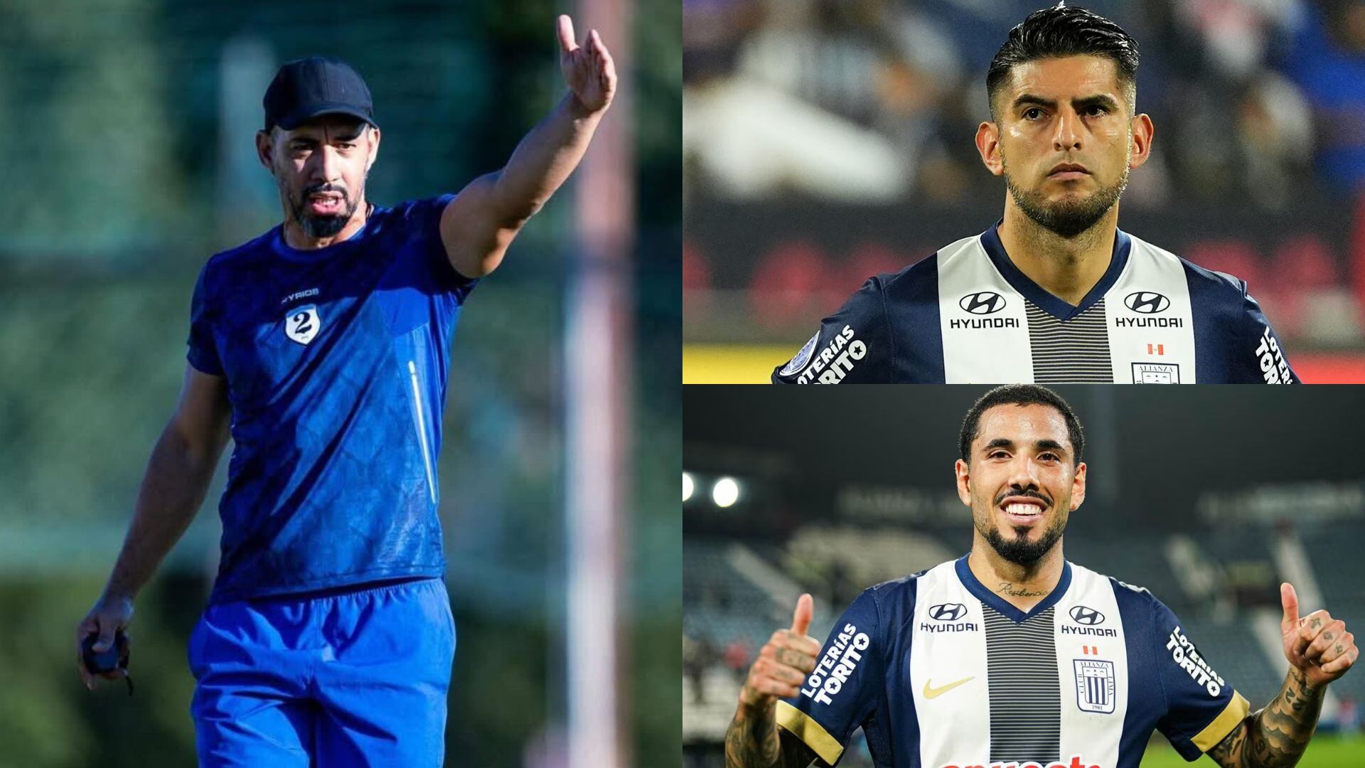 El entrenador del Club 2 de Mayo reconoció que tenía en consideración a Carlos Zambrano y Sergio Peña en sus planes para enfrentar a Alianza Lima. - Crédito: Difusión