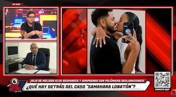 En un programa de televisión