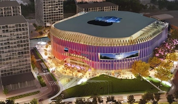Con tecnología bioclimática y espacios de última generación, DAVIarena incorpora 55.000 m² de construcción y 10.000 m² de espacio público en Sabaneta - crédito Davivienda