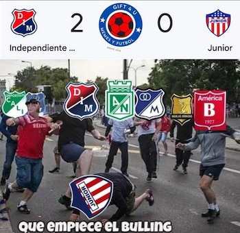 Nuevamente el Junior es blanco