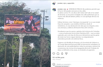 La controversia llevó a exigir la intervención inmediata de las autoridades y encendió el debate sobre los límites de la propaganda electoral - crédito jonatan_rojo / Instagram