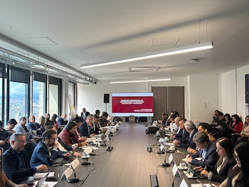 En la reunión de la