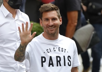 Messi ya está en París