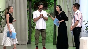 El momento incómodo de Luciano