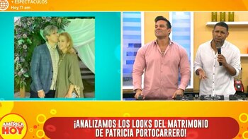Edson Dávila criticó vestuario de Federico Salazar y Katia Condos que lucieron en la boda de Patricia Portocarrero.