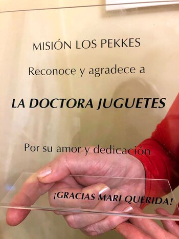 El reconocimiento que recibió Mari