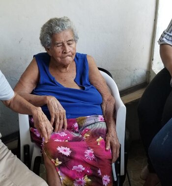 Margarita Flores Urbina tiene 94