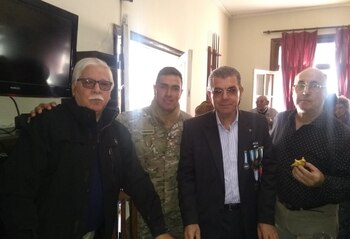 Omar Liborio, en Junín cuando