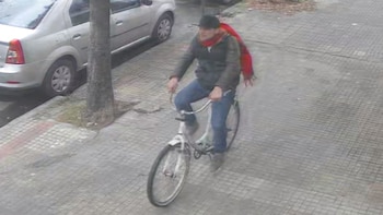 Incendio y doble crimen en La Plata: el video de la fuga del acusado
