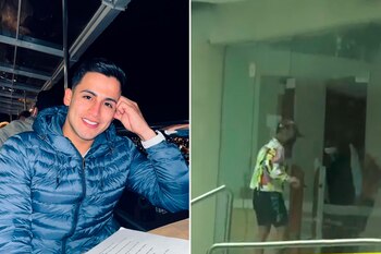 Elías Montalvo ingresa a edificio
