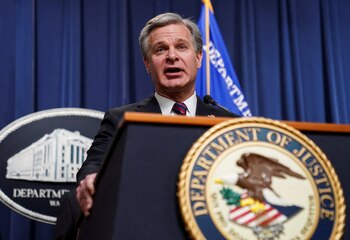 Christopher Wray, director del FBI