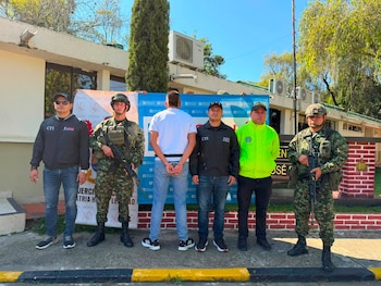 Capturan a alias Griffo por infiltración del ELN en el Ejército Nacional en Norte de Santander - crédito @Ejercito_Div2/X
