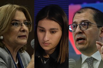 Margarita Cabello, Laura Sarabia y