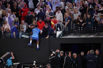 Djokovic se trepó a la