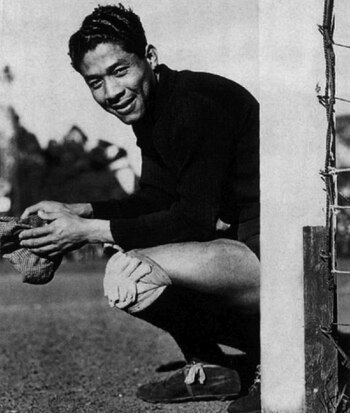 Juan Honores, arquero de la