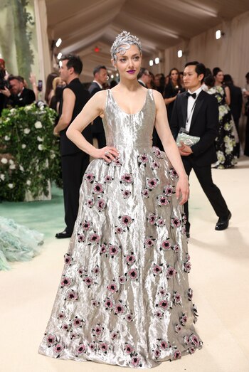 Amanda Seyfried con un vestido