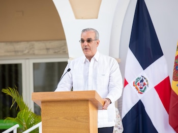 El presidente de República Dominicana,