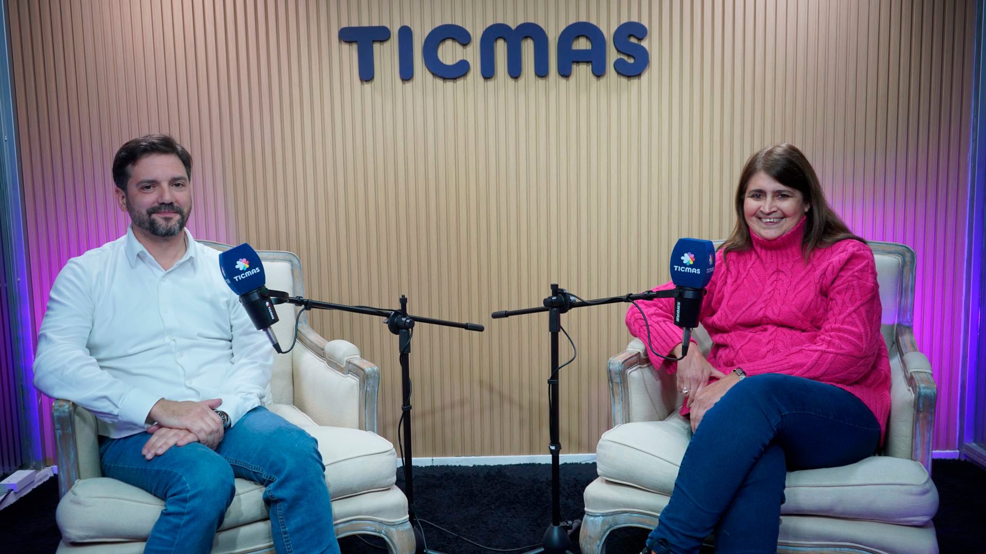 Ana Campelo en el podcast de Ticmas