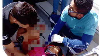 Al lugar de los hechos