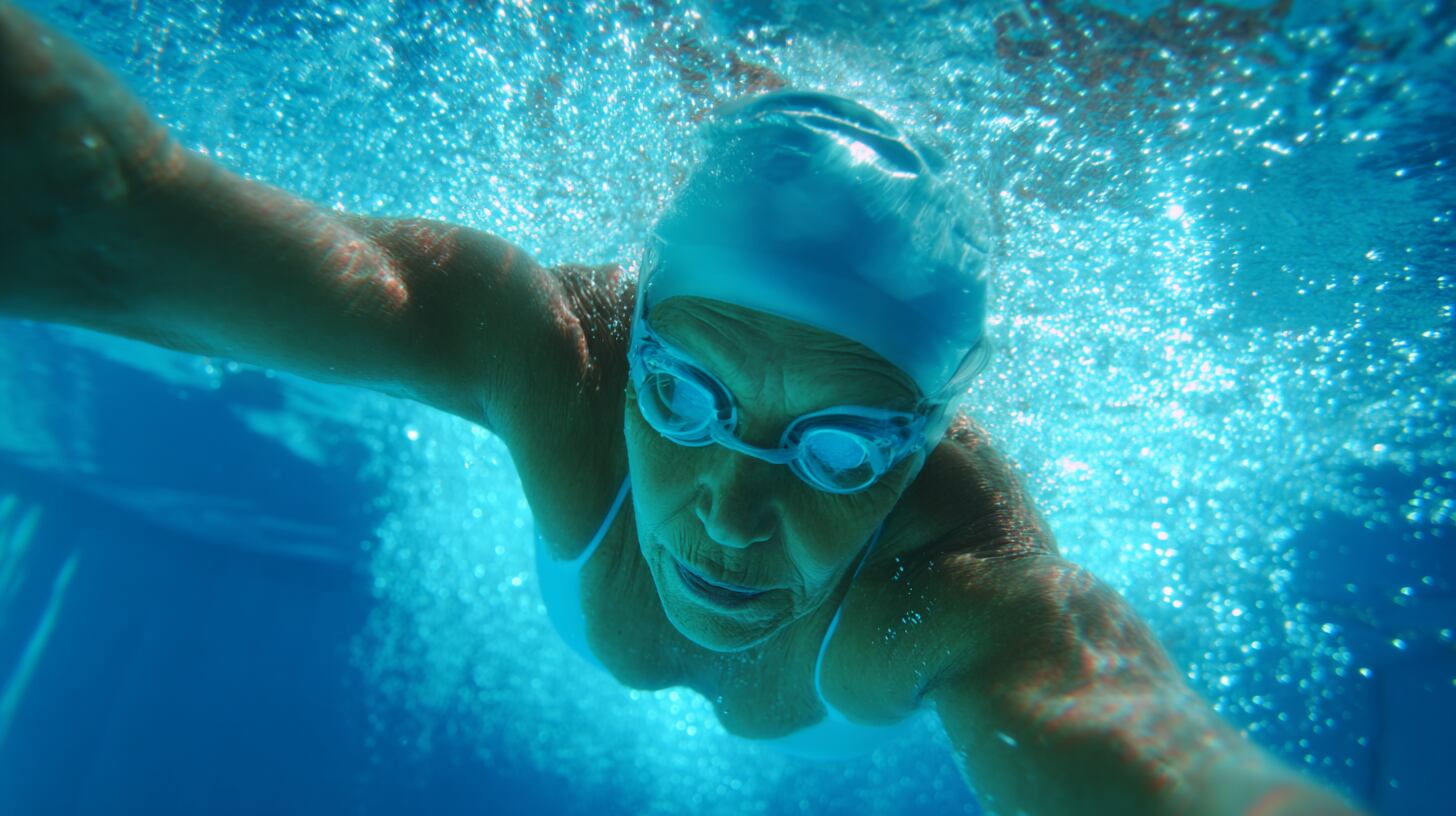 El bajo impacto de la natación sobre las articulaciones la convierte en un ejercicio seguro y accesible para todas las edades (Imagen Ilustrativa Infobae)