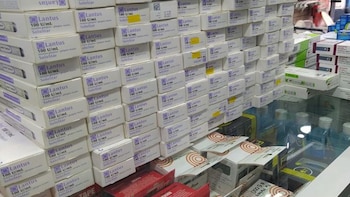 Gobernación de Cundinamarca decomisó 27.452 productos farmacéuticos en distribuidor minorista de Chía / (Gobernación de Cundinamarca).