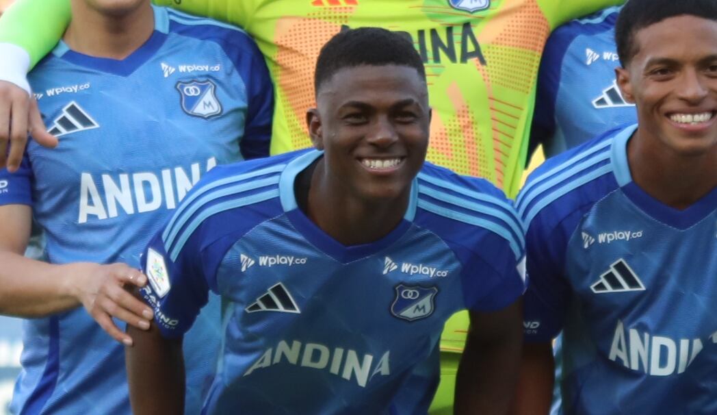 Neiser Villarreal es una de las joyas juveniles en Millonarios para 2025, luego de triunfar en el Sudamericano Sub-20 con Colombia - crédito Colprensa