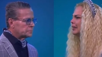 Niurka llora frente a Alfredo