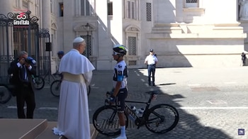 Nairo Quintana durante su pequeña