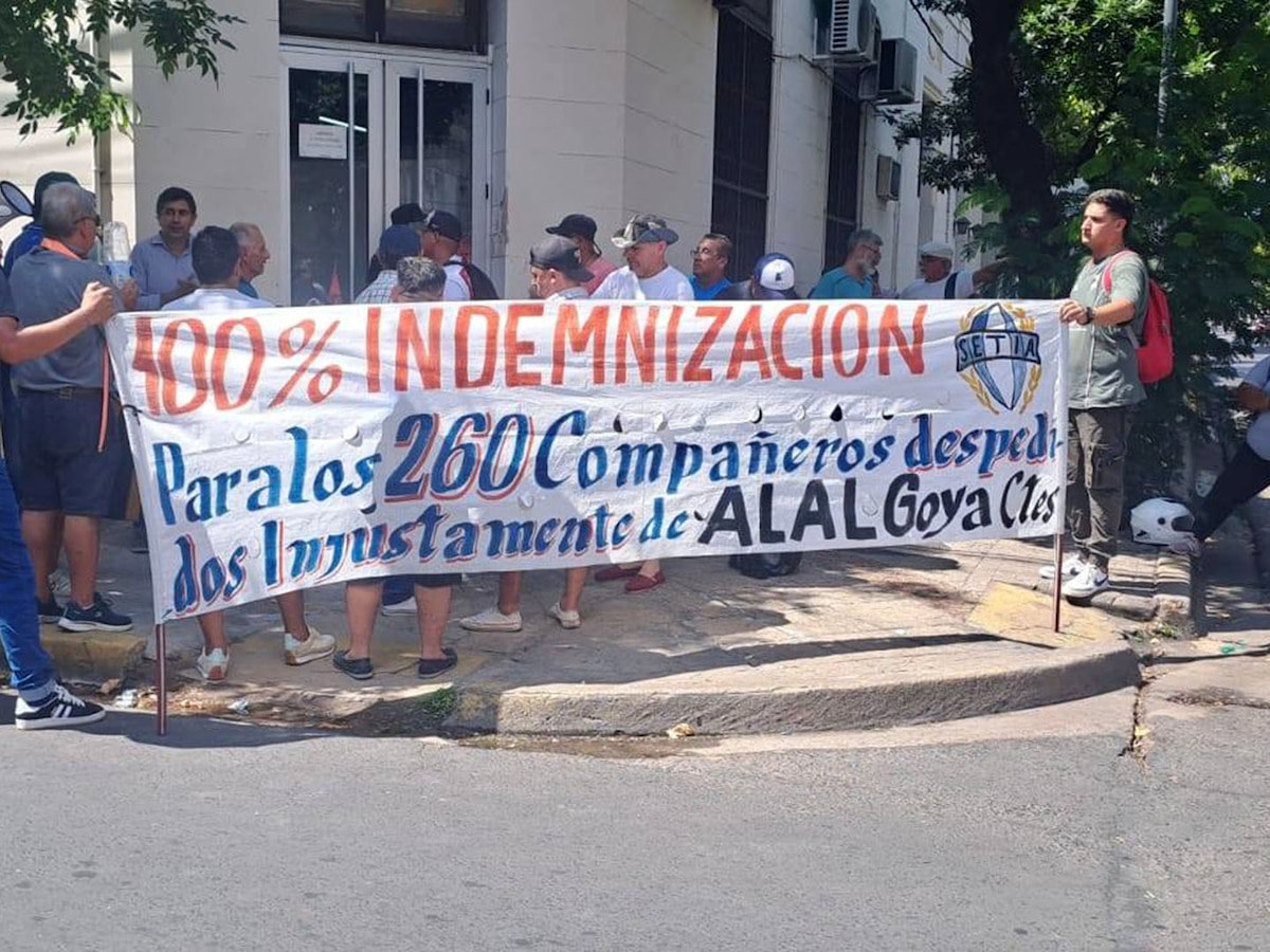 Crisis laboral: proponen el pago del Salario Mínimo para los 240 trabajadores despedidos por Alal en Corrientes