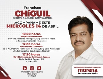 Propaganda del alcalde de la