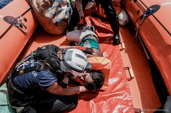 Flavio Gasperini/SOS Mediterranee/Handout via REUTERS